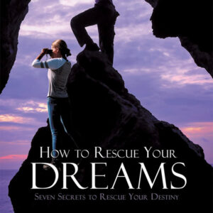 Two people using binoculars and telescope on rocks at sunset, symbolizing hope and vision.